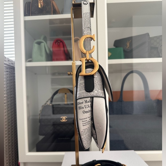 Dior Newspaper Saddle 2024 New Edition-NIB - Picture 6 of 8